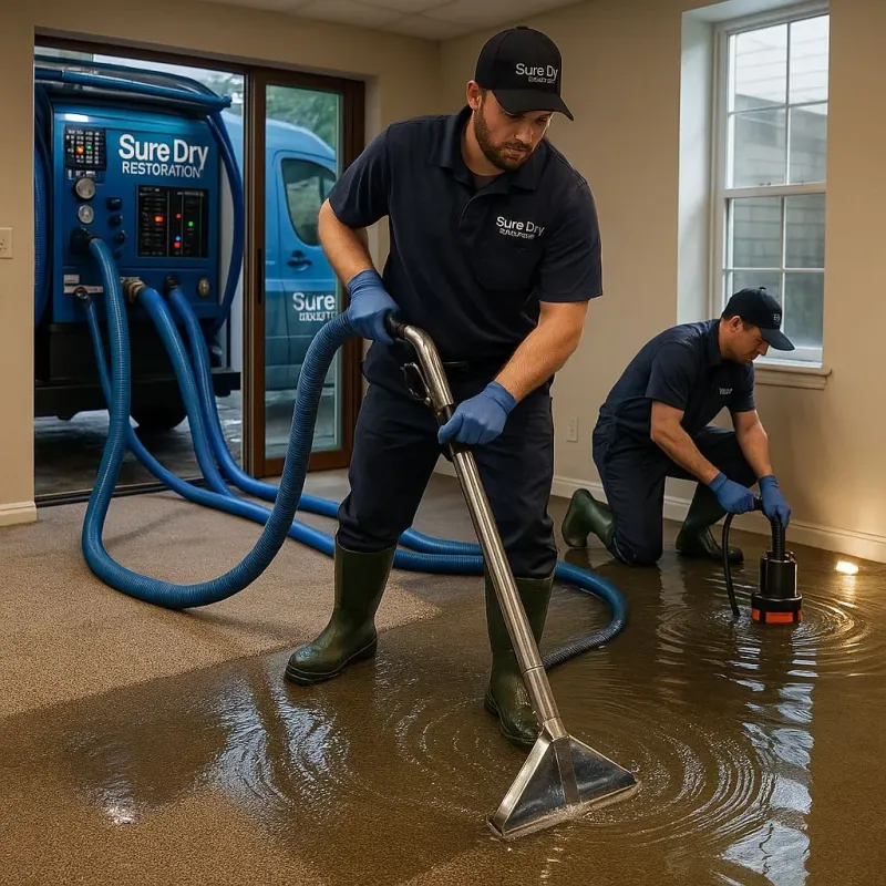 Water Extraction and Removal process in Bakersville, NC